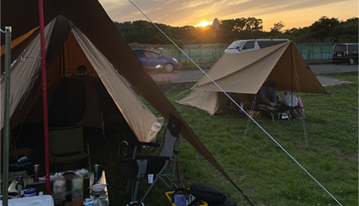 キャンプの様子