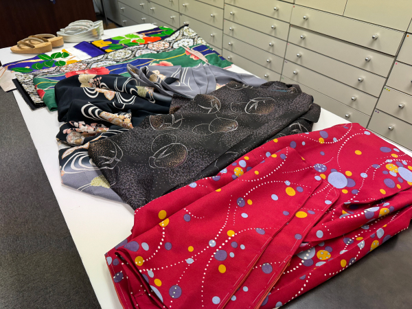 小紋、大島袖、訪問着、アンティークの着物